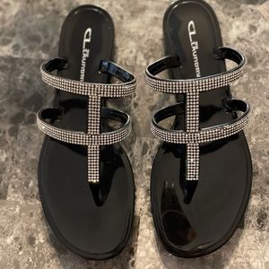 Chinese Laundry Black‎ Sandals size 7